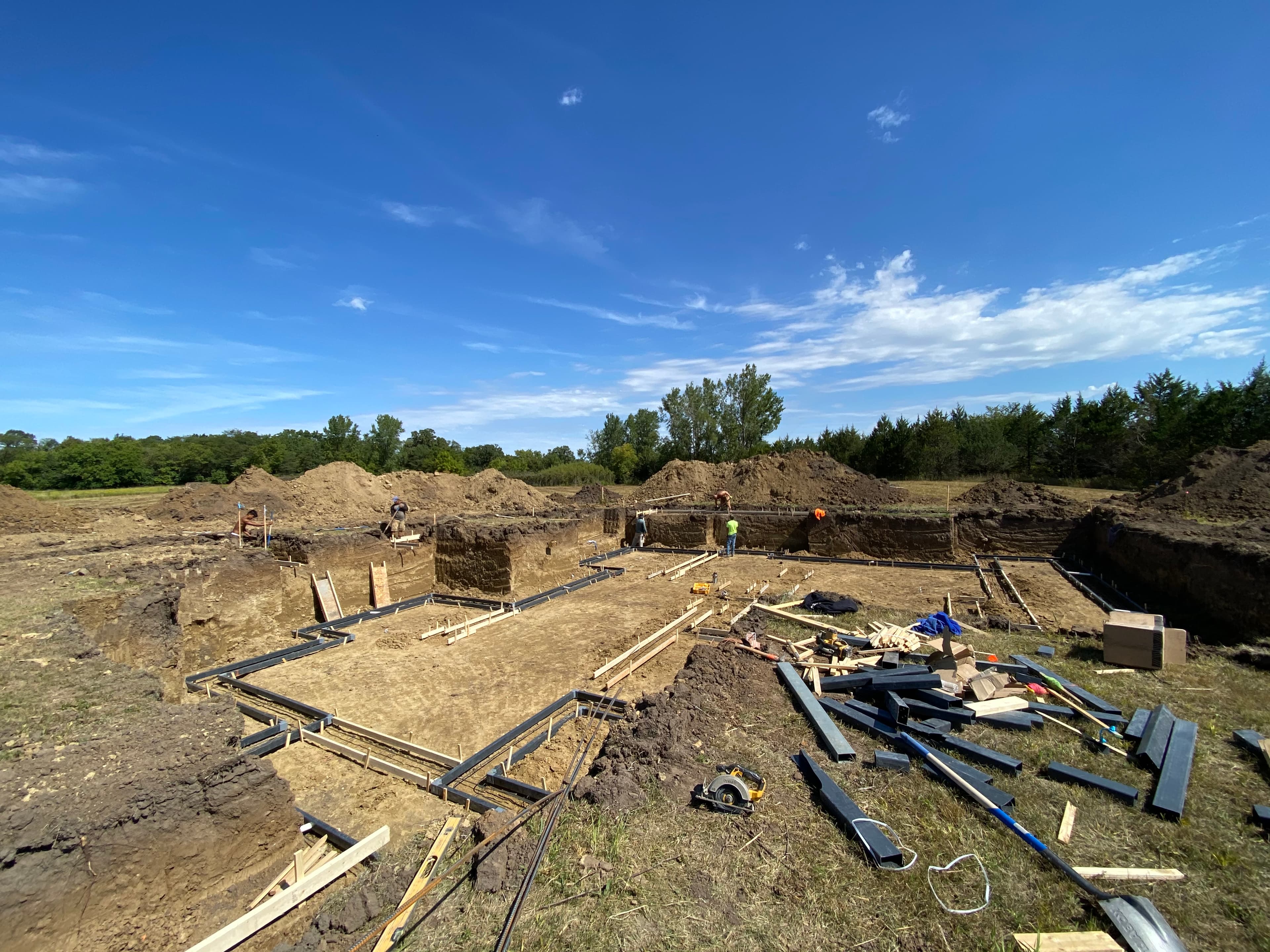 A picture of a construction site