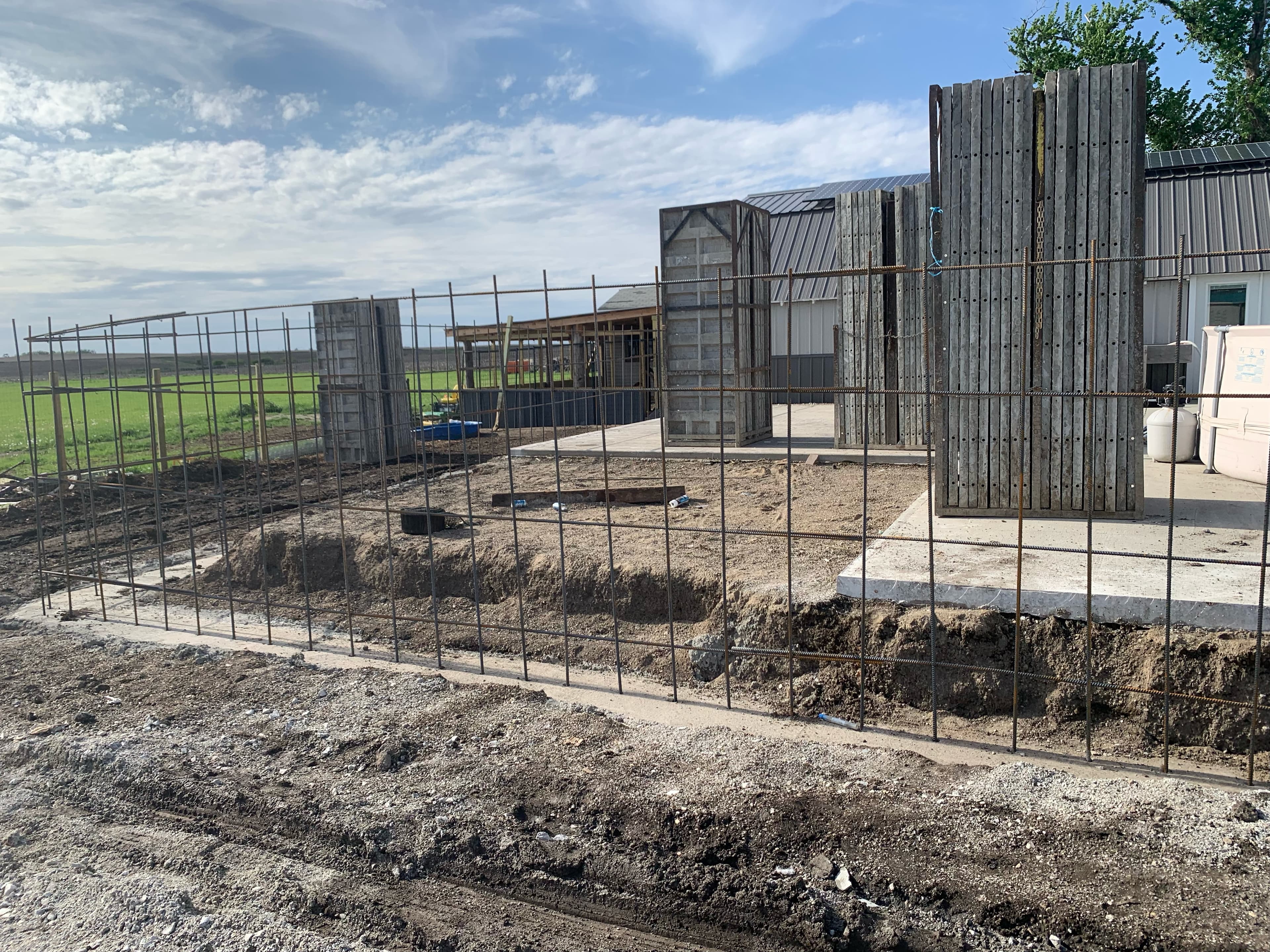 A picture of a construction site